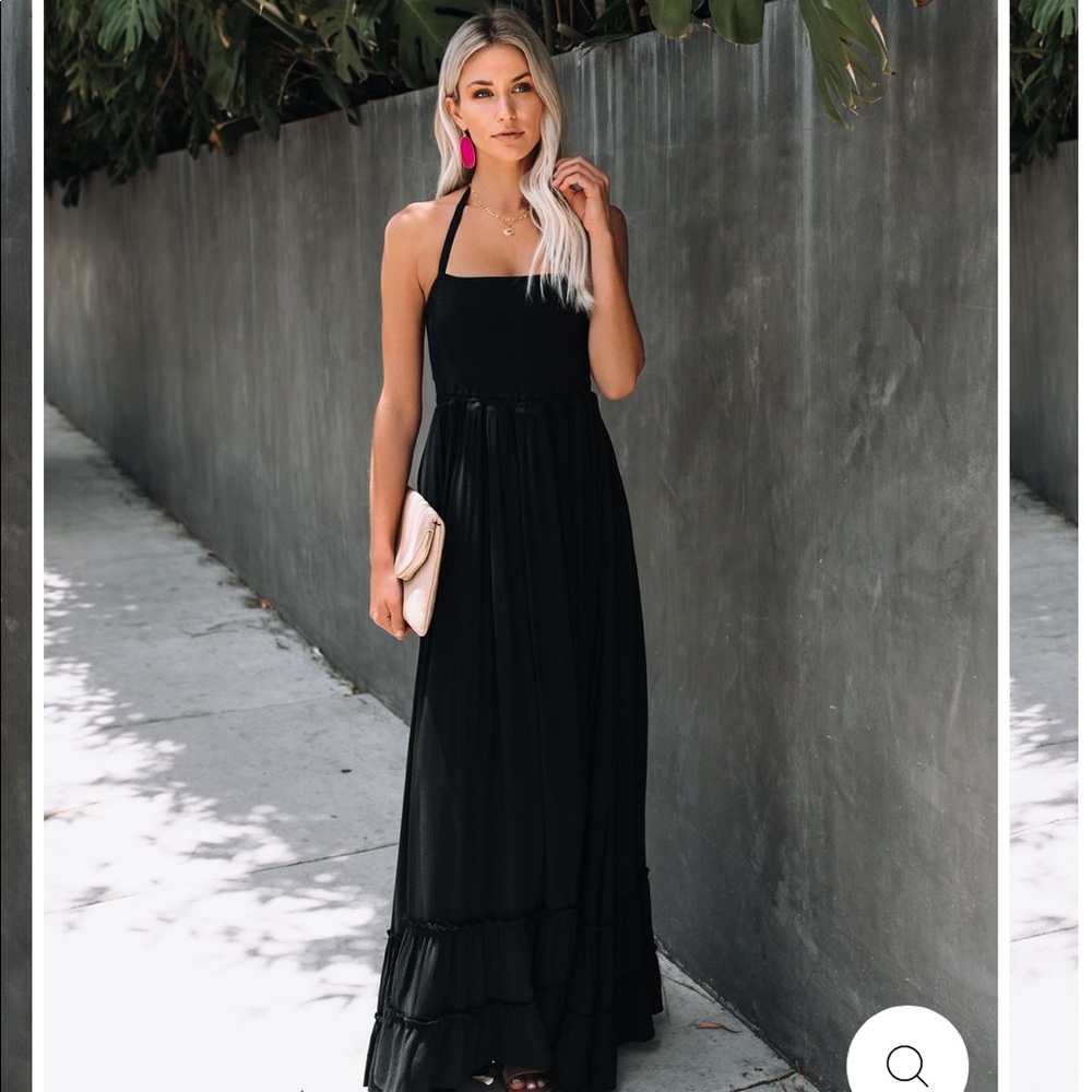 VICI Black halter maxi never been worn NEVER WORN